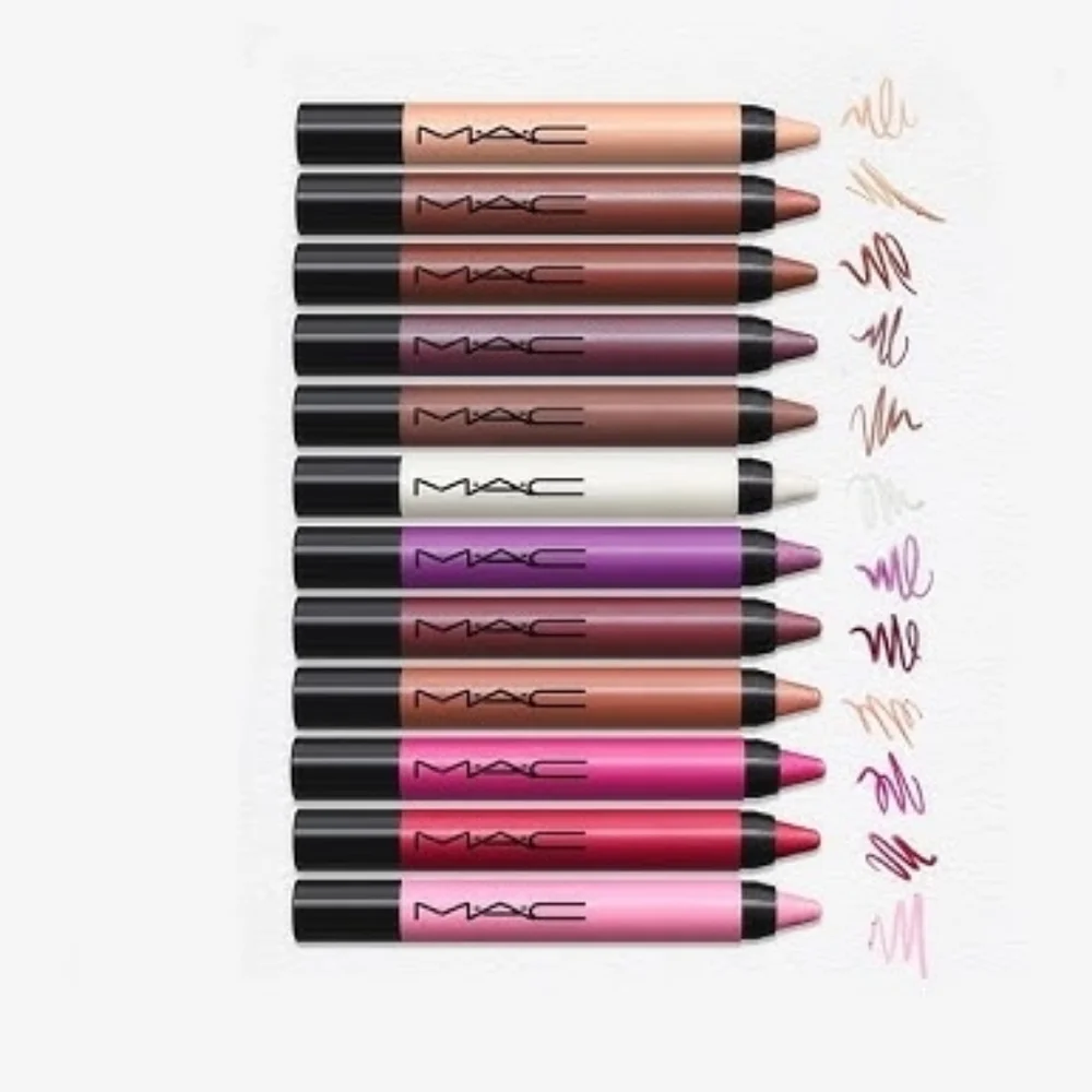 MAC Cosmetics Dazzlelips Crayon Lipstick Spaced Out Pink Pearl Brand New in Box